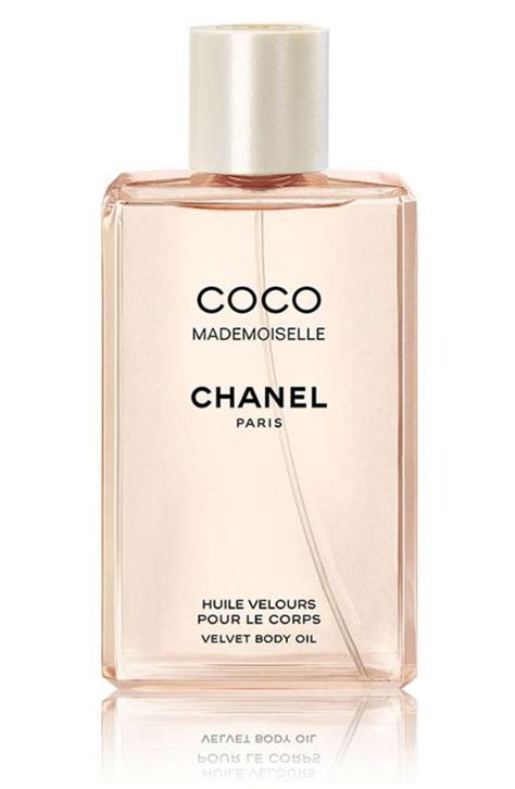 chanel body oil spray